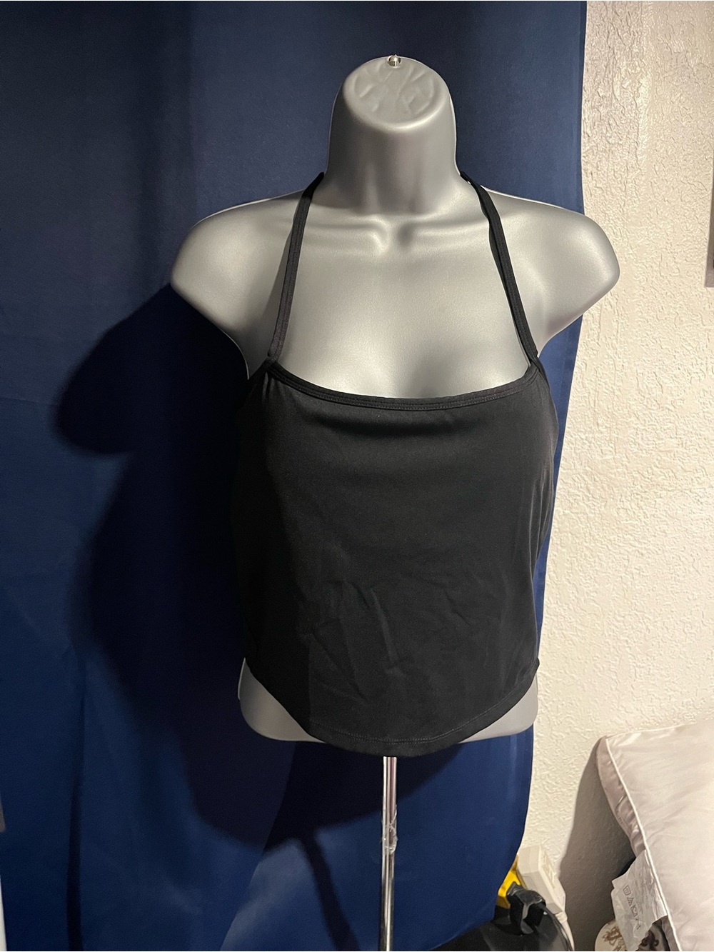 Women’s Halter Tank Top - Black